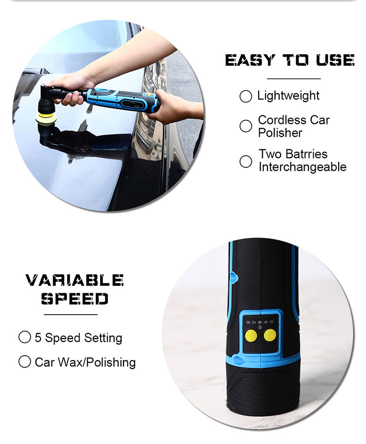 SUMEITE Dual Action Orbital Po - Orbital Polisher Da review and price