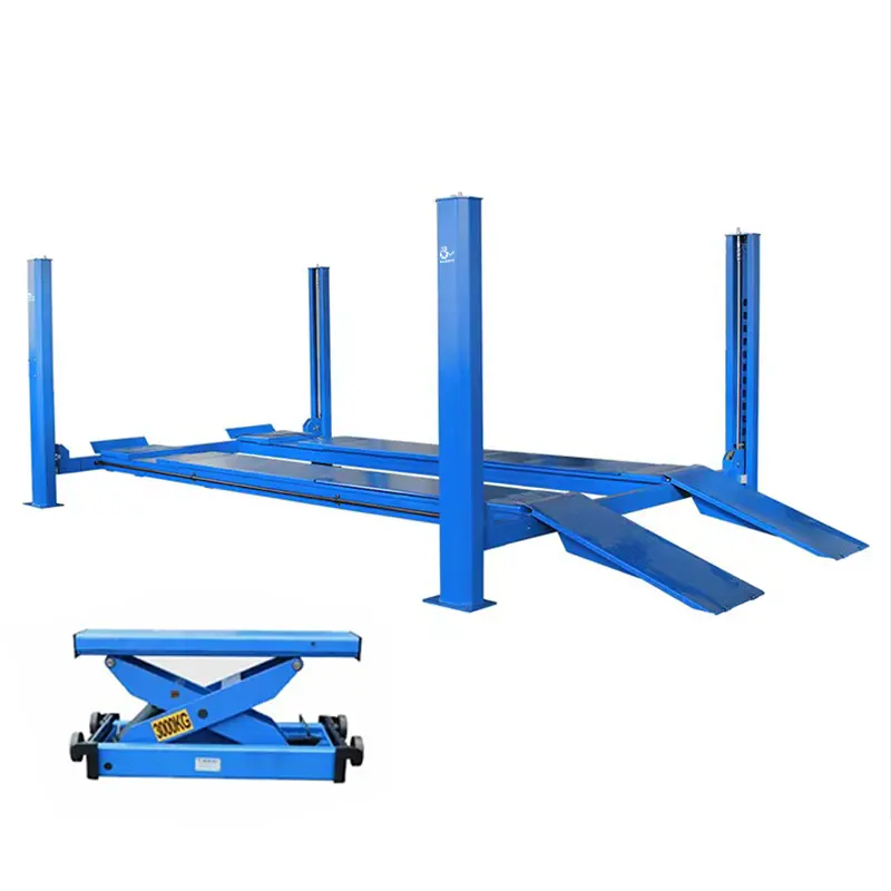 Four-Post Car Lift Platform Wh - Wheel Alignment Machine review and price